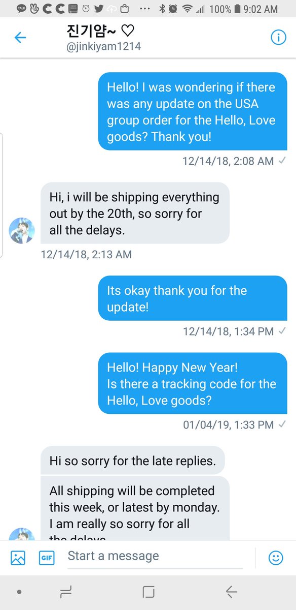 DreamzKnight2's tweet photo. Here are some screenshots of the conversation https://t.co/OTr4Kfh4iL