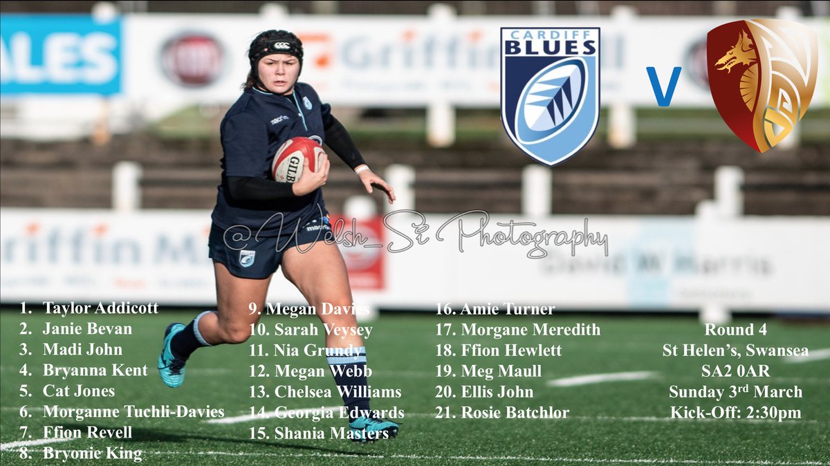 Our @Blues_Ladies team set to face a strong @MerchedRGC team this Sunday 👏🏻💪🎉