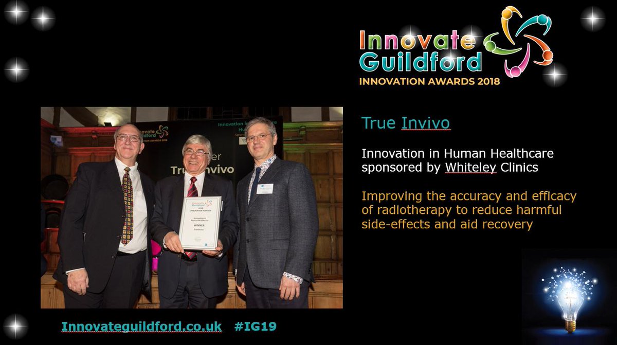 Guildford Borough Council (@guildfordbc) on Twitter photo Next in series: Innovation Award winners for Healthcare, sponsored by <a href="/whiteleyclinic/">The Whiteley Clinic</a> (Human): <a href="/TrueInvivo/">TrueInvivo</a> for improving efficacy of radio therapy bit.ly/2TqlzxH (Animal) <a href="/Pirbright_Inst/">The Pirbright Institute</a> for better detecting foot and mouth bit.ly/2GOu6nY #IG2019 #chooseGuildford Next in series: Innovation Award winners for Healthcare, sponsored by <a href="/whiteleyclinic/">The Whiteley Clinic</a> (Human): <a href="/TrueInvivo/">TrueInvivo</a> for improving efficacy of radio therapy bit.ly/2TqlzxH (Animal) <a href="/Pirbright_Inst/">The Pirbright Institute</a> for better detecting foot and mouth bit.ly/2GOu6nY #IG2019 #chooseGuildford
