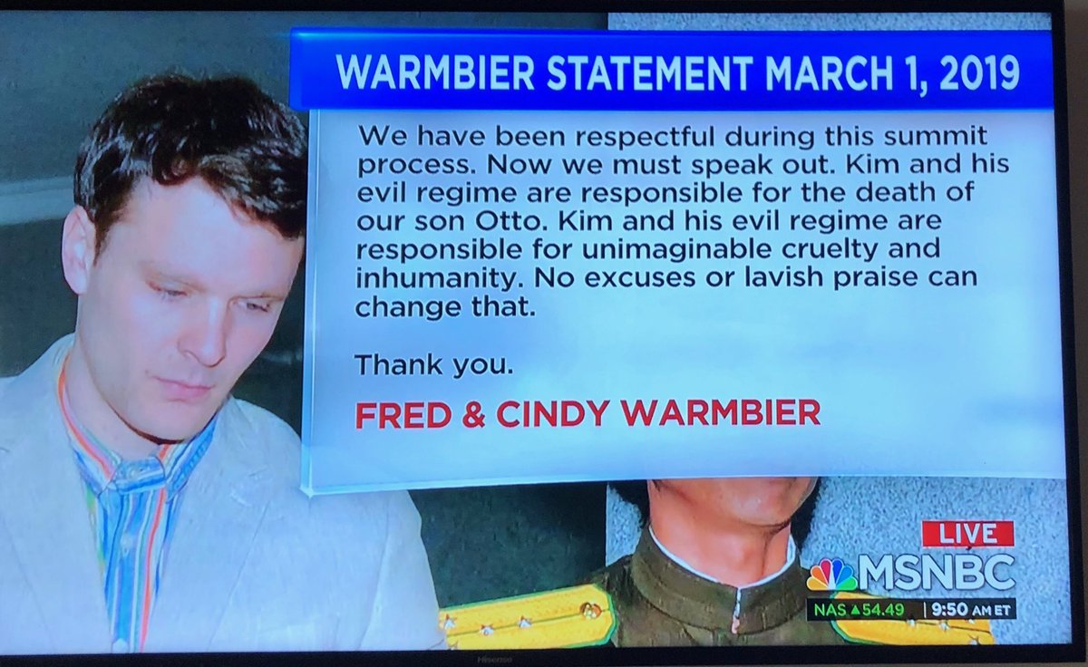 lesleyabravanel's tweet photo. The alleged American President is a repulsive coward. #OttoWarmbier #TrumpFail #TrumpFailAgain https://t.co/Ii7qEOLuLV