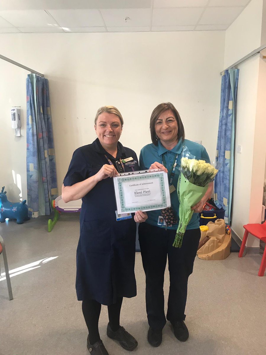 Staff Recognition Award goes to Play Leader Eleni. #CreditToTheTeam #GoesTheExtraMile #PlayImportant 🏅📚✂️🧸