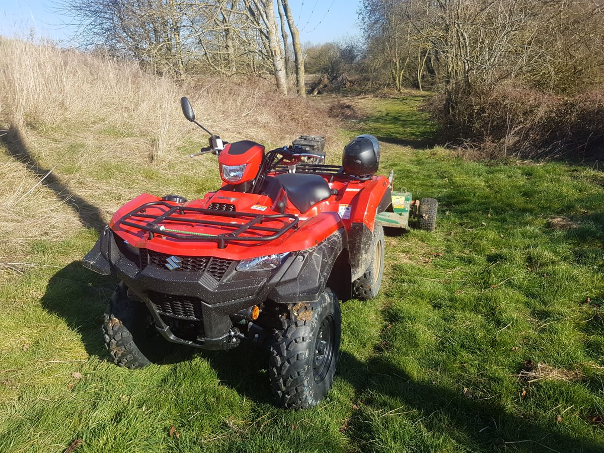 Earlier this week we were prepping our Segway course ahead of this weekends bookings with our <a href="/SuzukiATVsUK/">Suzuki ATVs UK</a>. Can we have the sunshine back please?