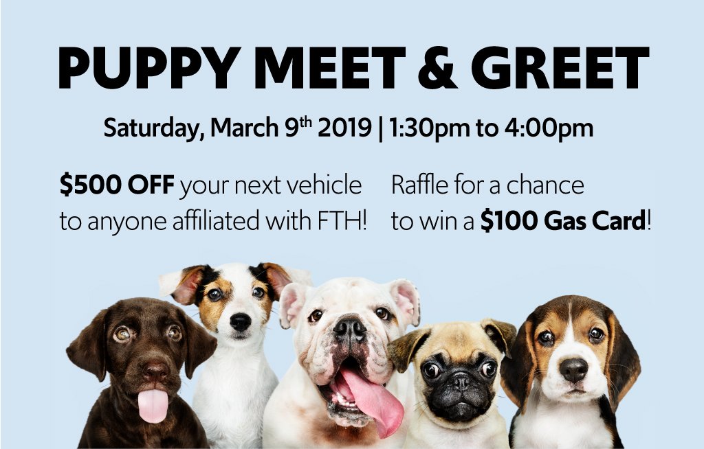 BayfieldLincoln's tweet photo. As part of our commitment to supporting this great community, we will be hosting a Puppy Meet & Greet with @homesthem! We will also be holding a raffle to win some great prizes with proceeds going to support this organization!
#Barrie #dogs #puppies #causes #FindingThemHomes https://t.co/IsPwoYXOV0