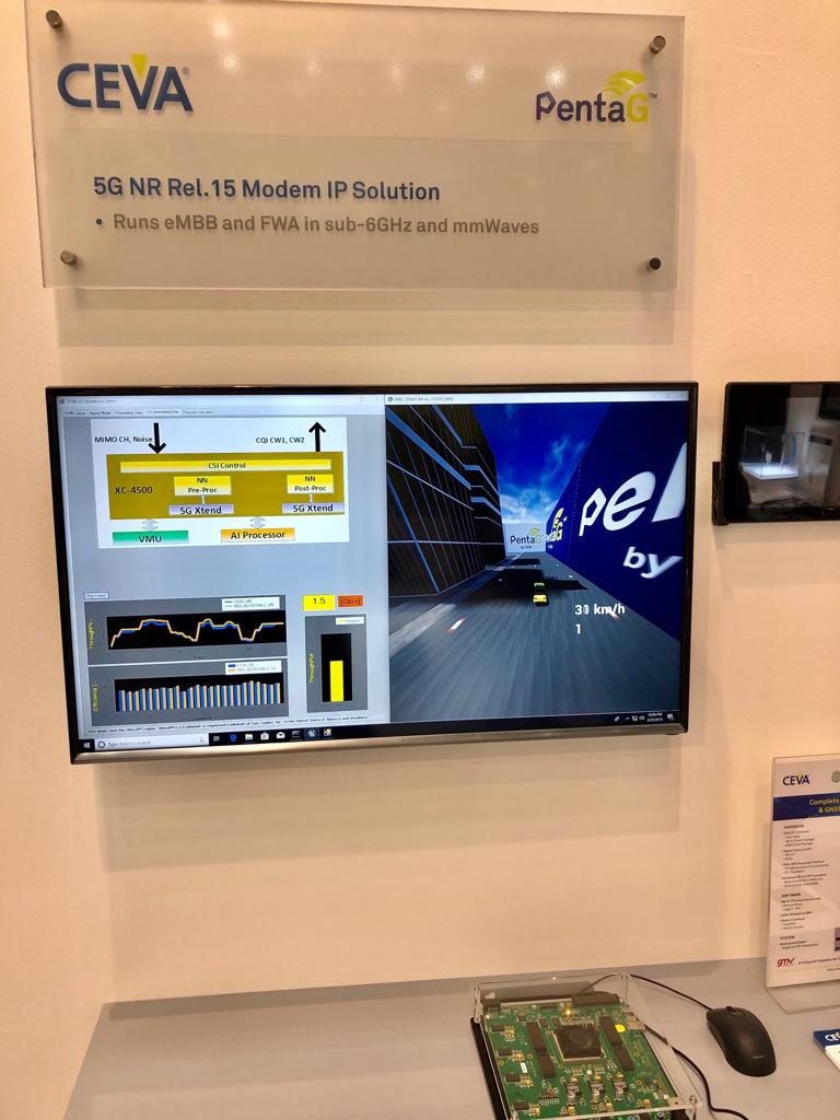 CEVA_IP's tweet photo. CEVA team at #MWC2019:
5G User Equipment, 5G gNB, Cellular IoT, Deep learning at the Edge, Computer vision and imaging, Voice user interface, Wireless audio, Short Range IoT connectivity.
#Catena, @infoGMV , #Silentium, #Tempow, @starkeycares, @Brodmann17AI, @Infineon https://t.co/iUX7UkSHig