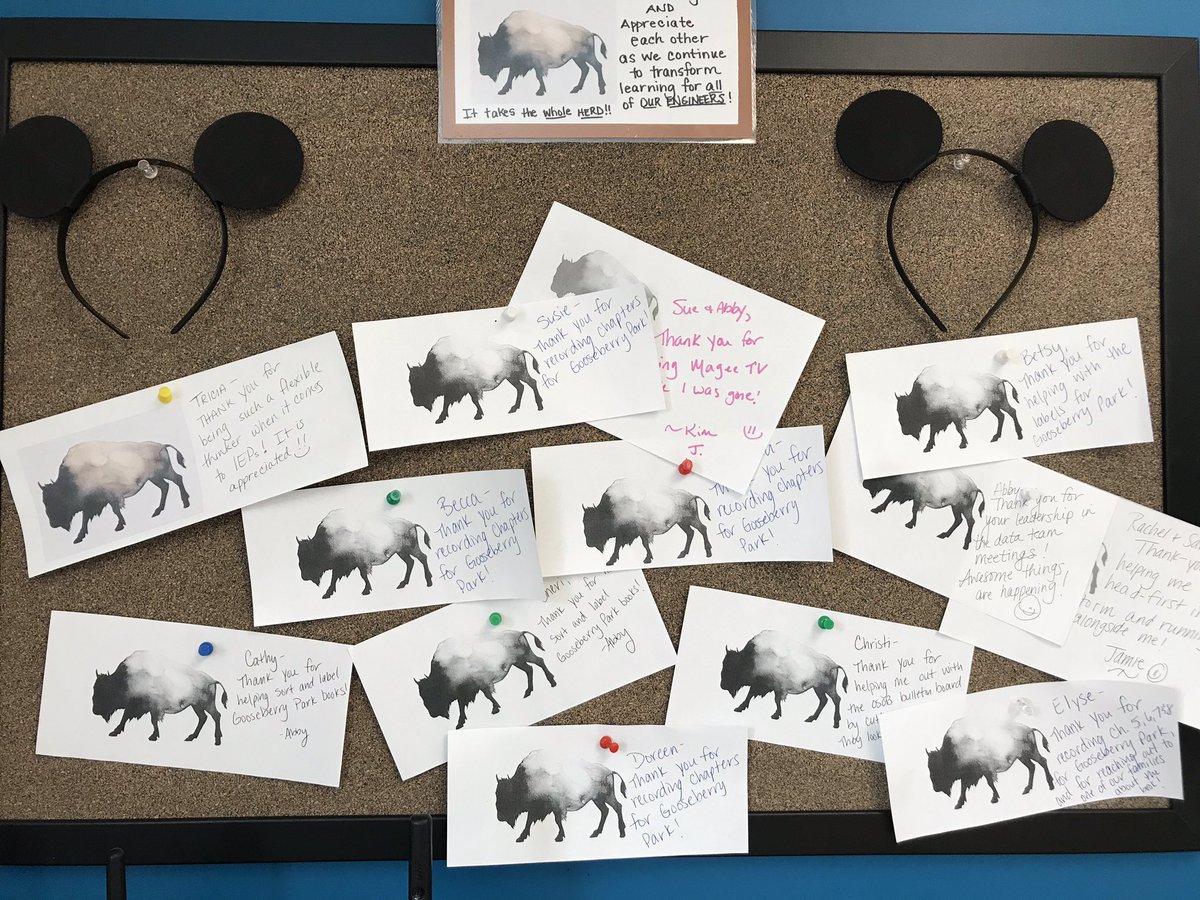 Love staff supporting the work we do!  #mageerocks  #bethebuffalo