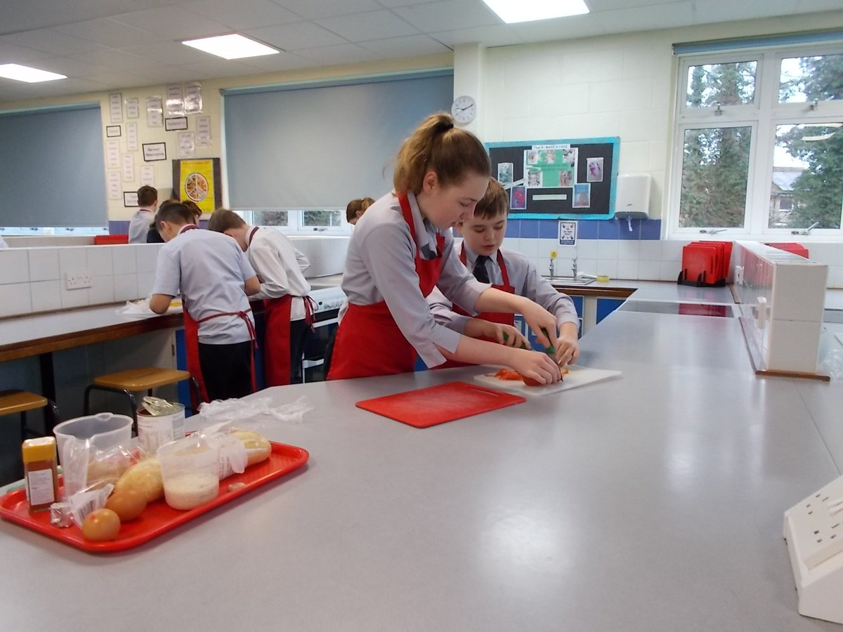 UckColl_Tech's tweet photo. Our fabulous Y8s today taking part in Ready Steady Cook.
Some great dishes produced from a selection of surprise ingredients #goodfood #foodprepandnutrition https://t.co/vLKzbKMSM6