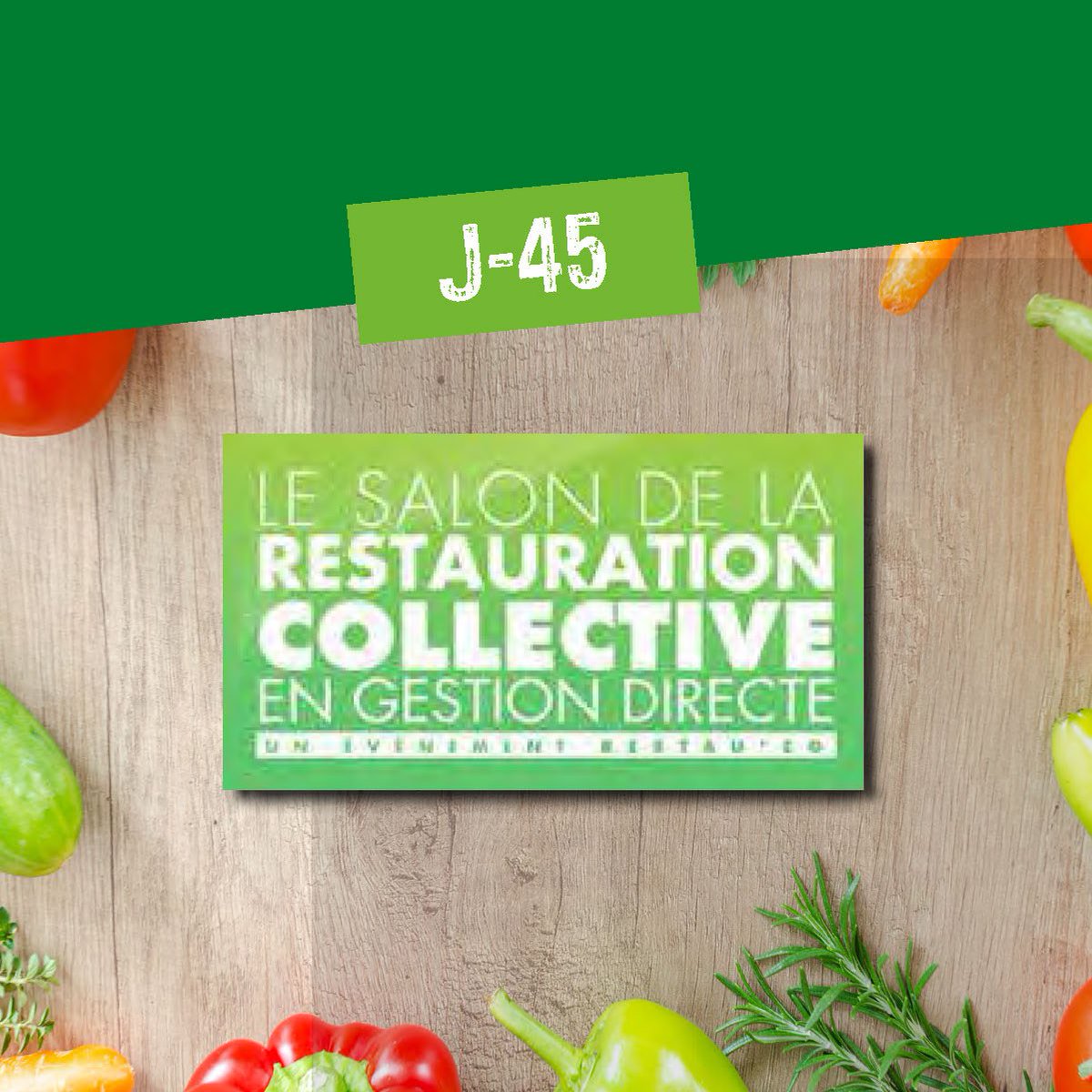 mag_fruits's tweet photo. 🍴[Salon Restau'Co] 🍴

Dans 45 jours se déroulera le Salon Restau'Co  le mercredi 17 avril à Paris Expo Porte de Versailles, un rendez-vous incontournable pour les professionnels de la restauration collective ! 
A très vite sur notre stand 👋

#SalonRestauCo #StandC15C13 https://t.co/pkRUcChQaA
