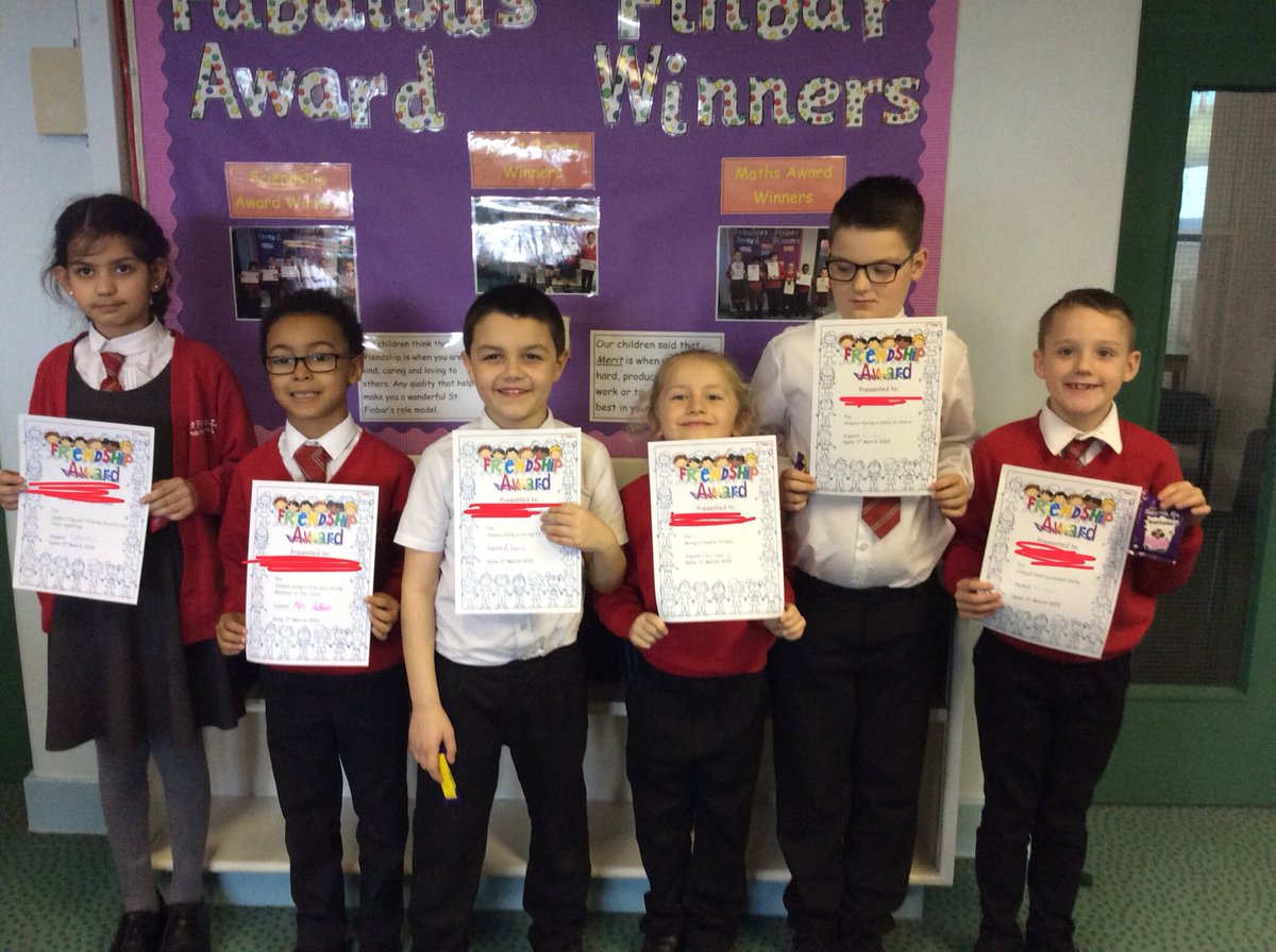 FinbarsFinest1's tweet photo. Amazing working to all of our merit, friendship and self belief/resilience award winners @y1StFinbars @y2StFinbars @year3StFinbars @year_st @y5stfinbars @y6StFinbars @stfinbars https://t.co/vIlEd8mZz4