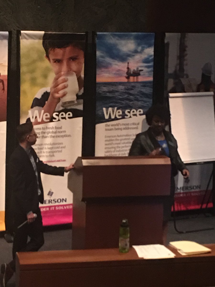 g2cplus's tweet image. @NCCJ_STL Ro Kicker and CharacterPlus&apos; @Nekweeks kicking off the final #G2Cplus summit of the 2018-19 school year! #gateway2change