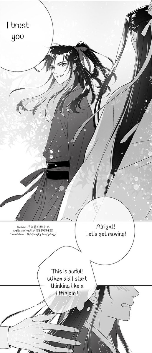 yilingji's tweet photo. "Jian-Die" 6 END
By: 开火箭的柚子
Translated with permission. #魔道祖师 #忘羡 https://t.co/y6qkA4Y2xm