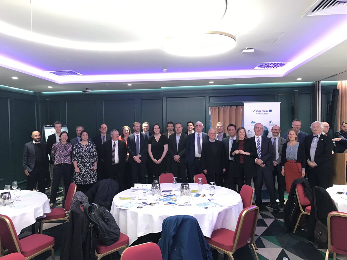 Most of the speakers at the recent MRIA Forum shown @SmartBayIreland @MaREIcentre @EirwindP @SEAI_ie @Exceedence @OceanEnergyEU #mria #marinerenewables #oceanenergy