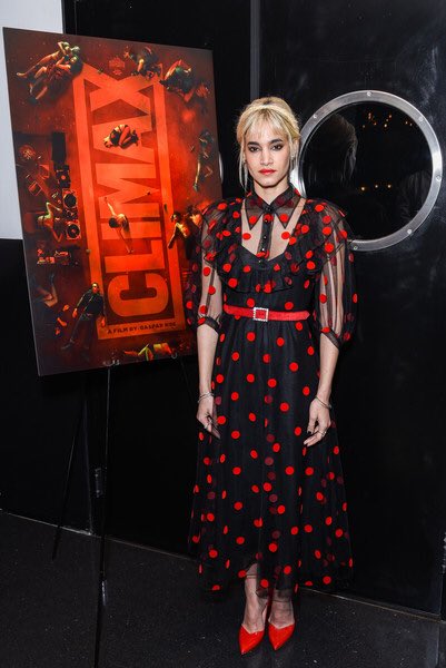 sofiaboutella7's tweet photo. Sofia Boutella (@sofisia ) at the premiere of @ClimaxMovie in Los Angeles ✨ https://t.co/D4hNFFXdNv