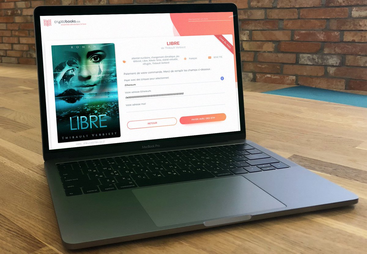 CryptobooksClub's tweet photo. Découvrez très prochainement la plateforme #cryptobooksclub et achetez vos livres en $ETH $DAI et #Tokens #ERC20 ! #blockchain #ethereum #books #publishing https://t.co/eYVEe0vmof