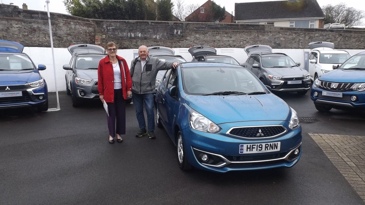 It's New Reg Day!! 

Mr & Mrs Rees collecting their brand new 19 plate #Mitsubishi from #Dorchester. 

We hope you have many happy miles in your new car! 

#HappyHandover #NewCarFeeling #NewMitsubishi