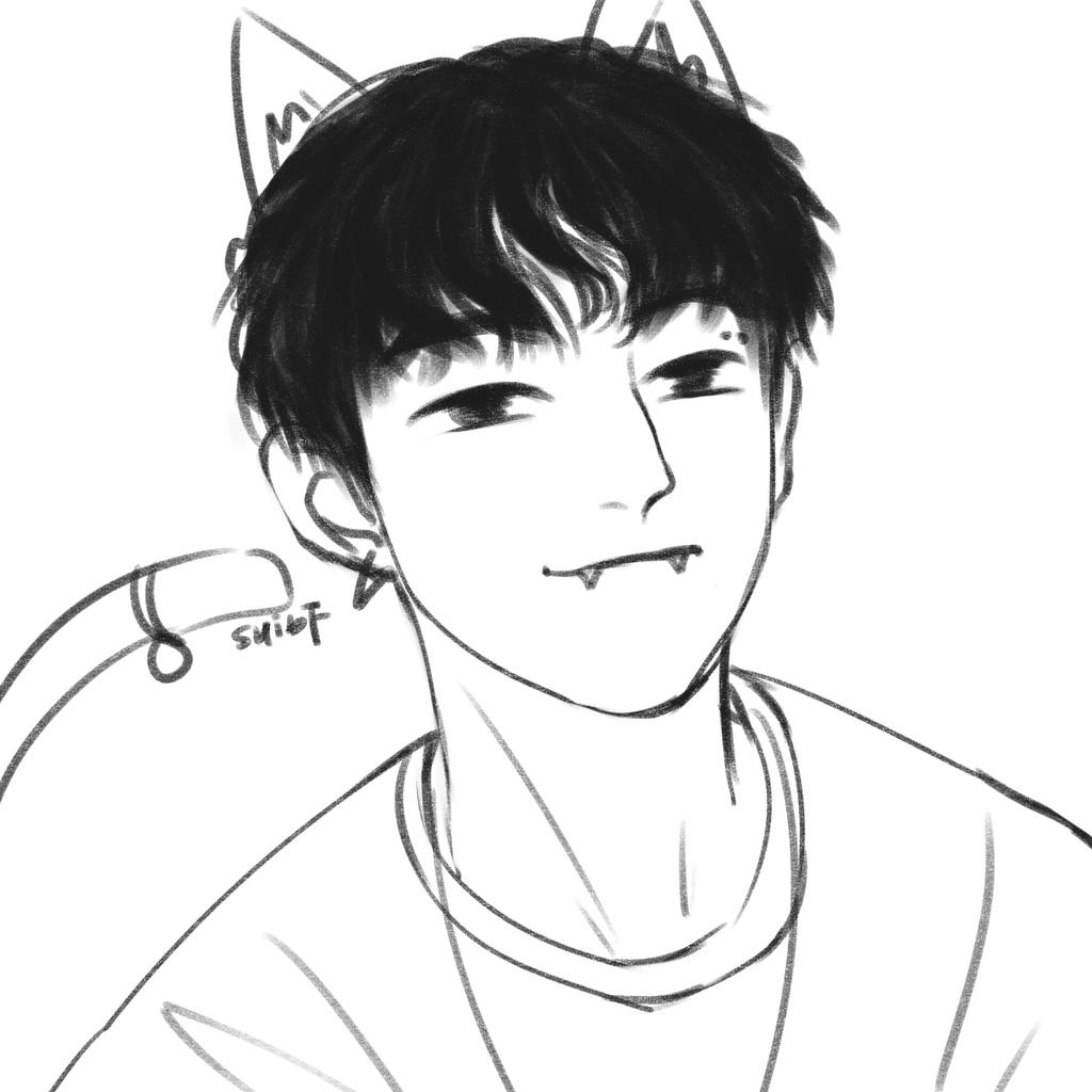 但其实是这样的可爱鬼🐱