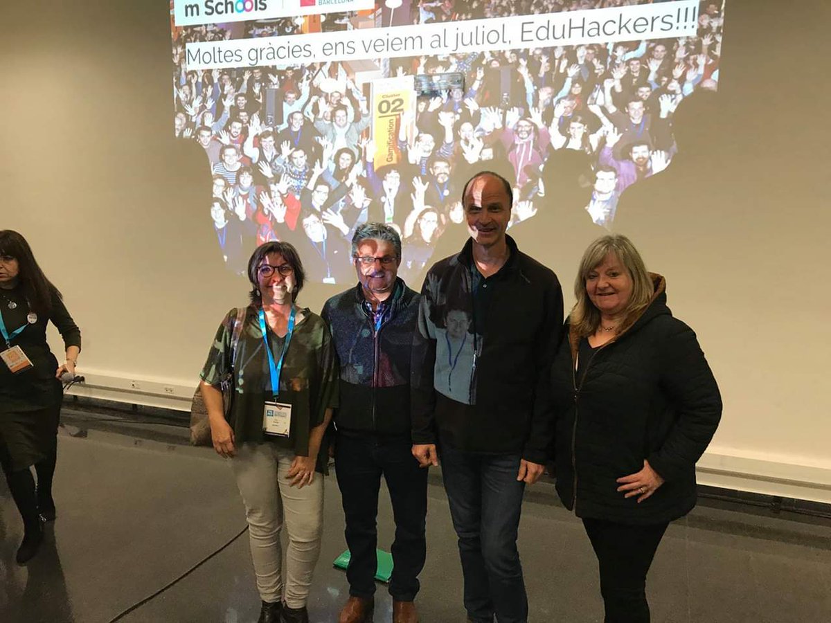 SantNicolau's tweet photo. La Mª Teresa i l'Antoni han participat en una nova intensa jornada de pilotatge del projecte #mSchoolsEduHack.
#Innovació i #creativitat al màxim!
#YoMoBCN #ProfesSN #formació #educació #futur #programació #sostenibilitat #thegreenexplorers #escola #Sabadell https://t.co/iSg4ybe5It
