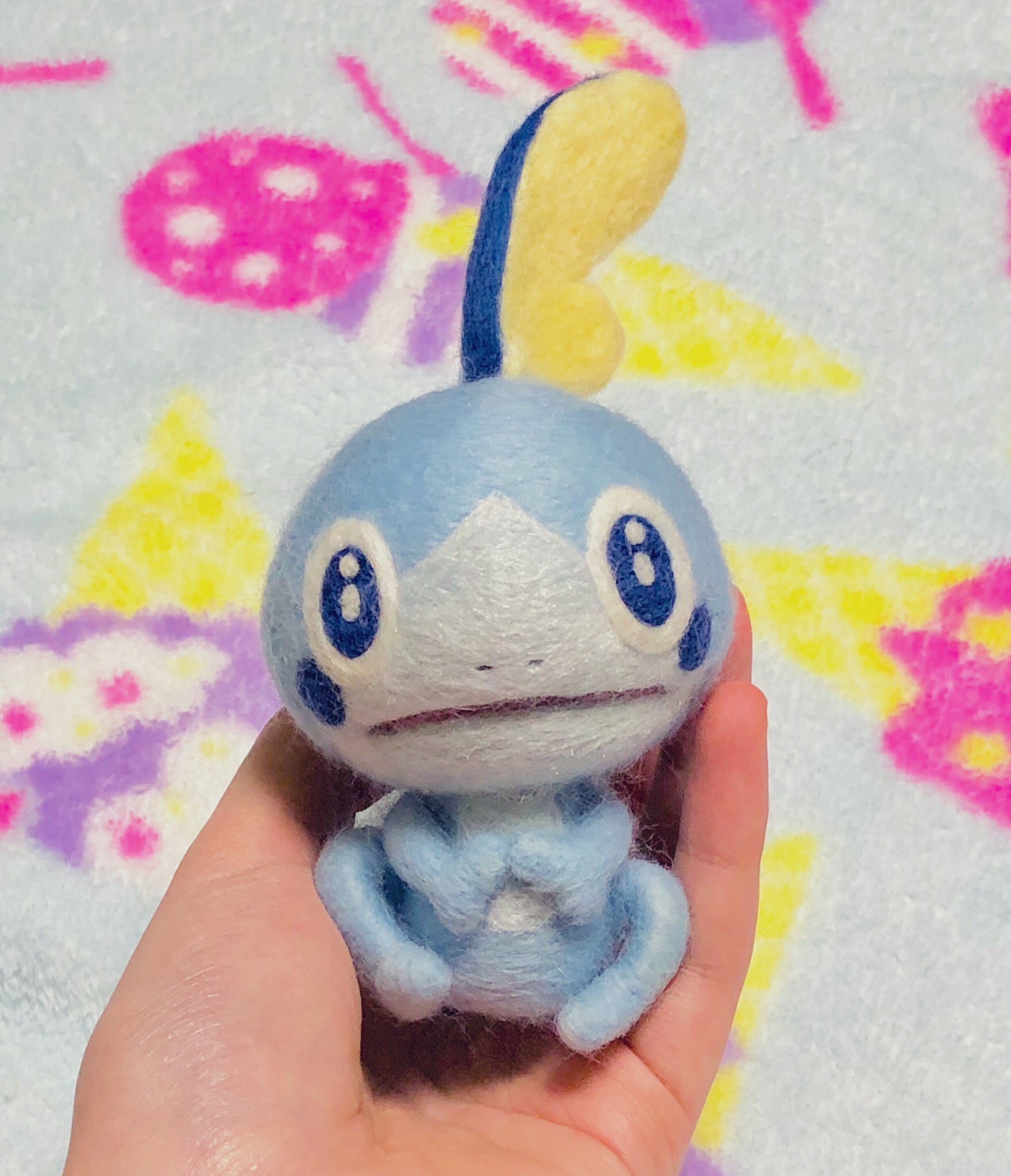 みおっぺ メッソンが可愛すぎたので羊毛フェルトで作った ポケモン剣盾 羊毛フェルト T Co Cdkjwctd4g Twitter