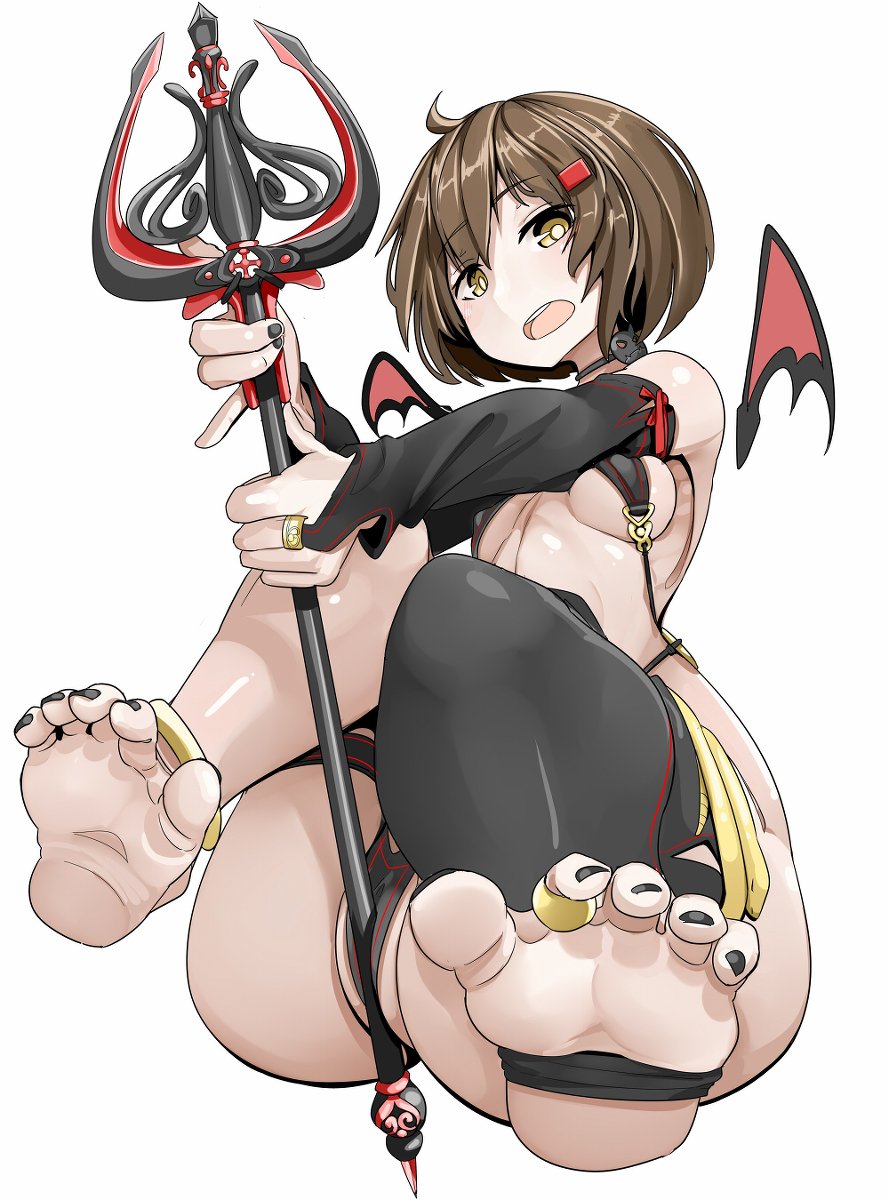 Genek 小悪魔雷 艦隊これくしょん 艦これ 雷 小悪魔 足 T Co Ik4bbetbzr