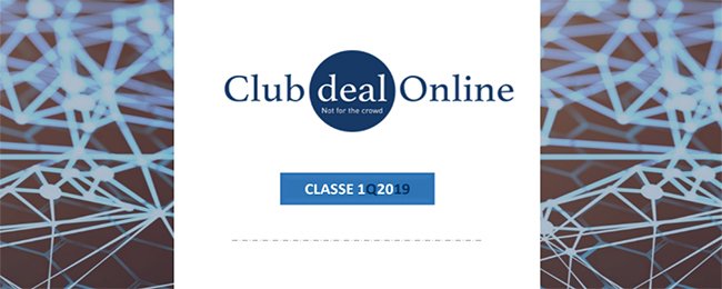 3 #ScaleUp, 3 milioni da raccogliere e l’obiettivo di conquistare gli investitori di fascia alta. Parte così la prima classe 2019 di ScaleUp di <a href="/ClubDealOnline/">ClubDealOnline</a>, con una campagna che si rivolge a #HNWI, Family Office e investitori istituzionali bit.ly/2H84fqA