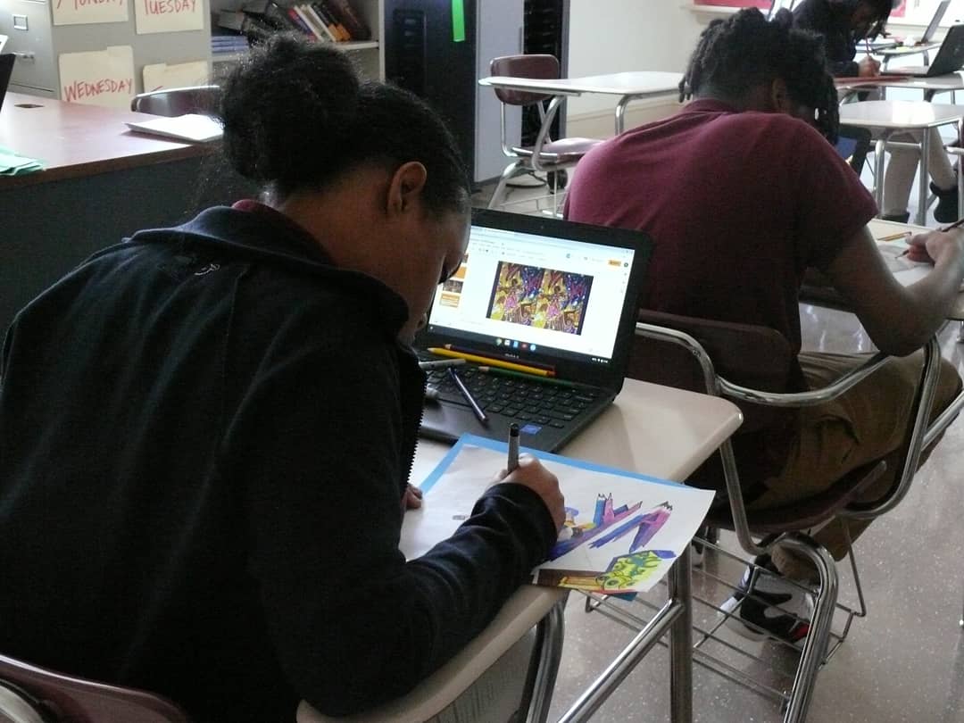 TMAtalks's tweet photo. TMA's World History II students explore ancient African Royalty to celebrate Black History. #blackhistory https://t.co/0TTu17EFA7