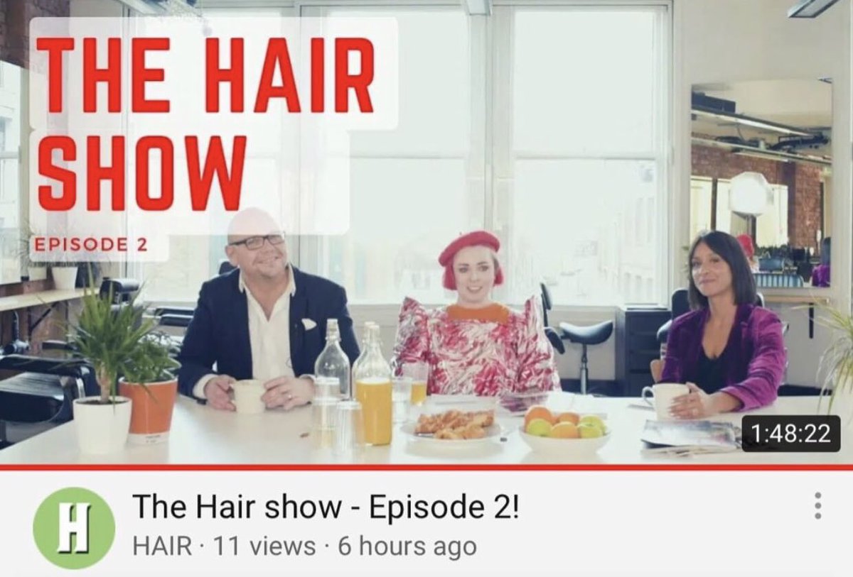 Episode 2 of the hair show filmed at HC HQ is now live on YouTube. youtu.be/maBvcOhWMfk