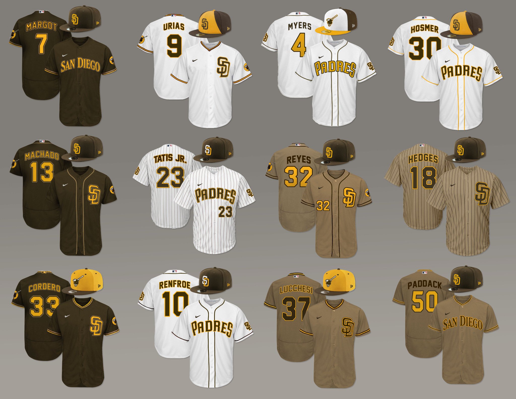 new padres jerseys 2020