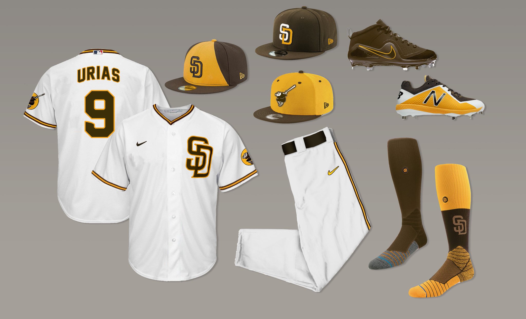 new padres uniforms