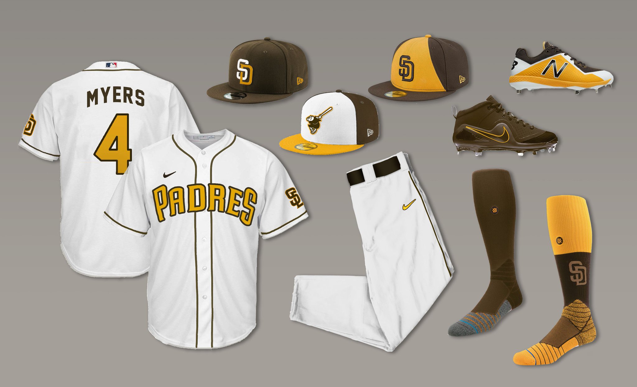 old school padres uniforms