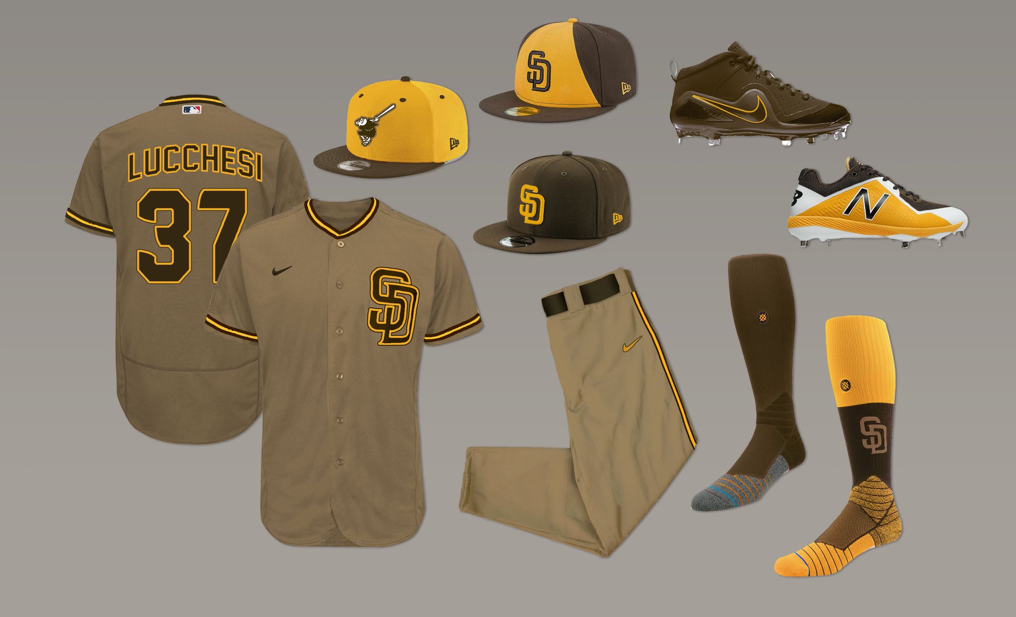 sd padres new uniforms