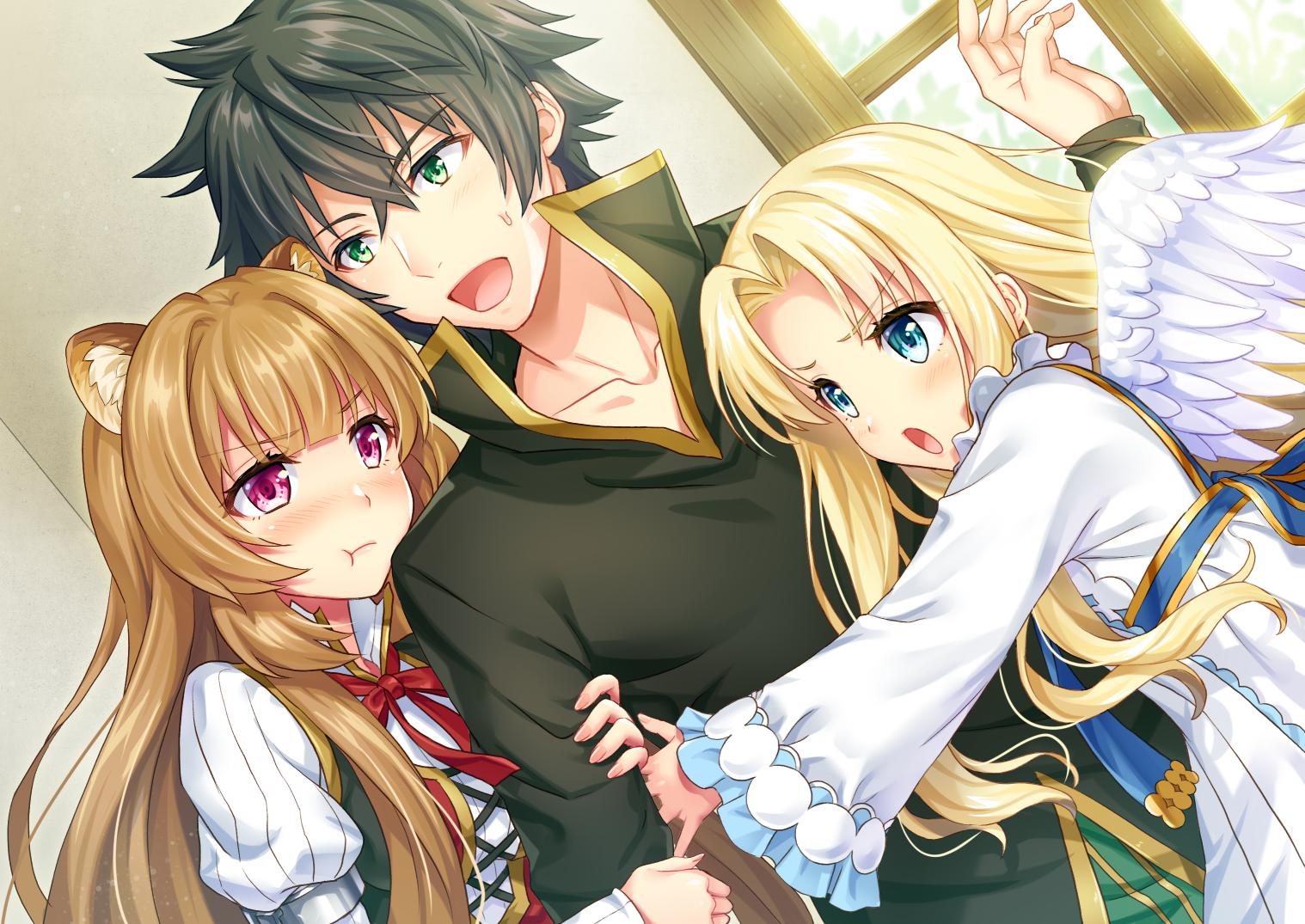 音棲目るいこ 温泉回のむっとした顔がかわいかったので ラフタリアは報われる日が来るのかな 盾の勇者の成り上がり ラフタリア フィーロ T Co Fl8xstvkal Twitter