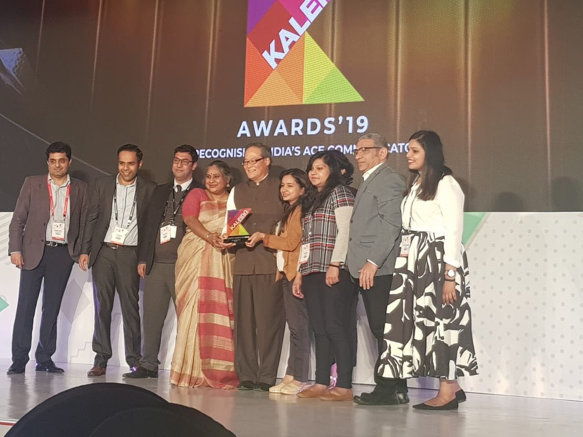 Incredible MSL India does it again - Large PR Agency of the Year! This time in the inaugural Kaleido Awards from ETBrandEquity.com Congratulations <a href="/Misrapolis/">Amit Misra</a>!!#kaleido2019 <a href="/MSLGROUP_India/">MSL India</a> <a href="/MSL_APAC/">MSL Asia Pacific</a> @msl_group
