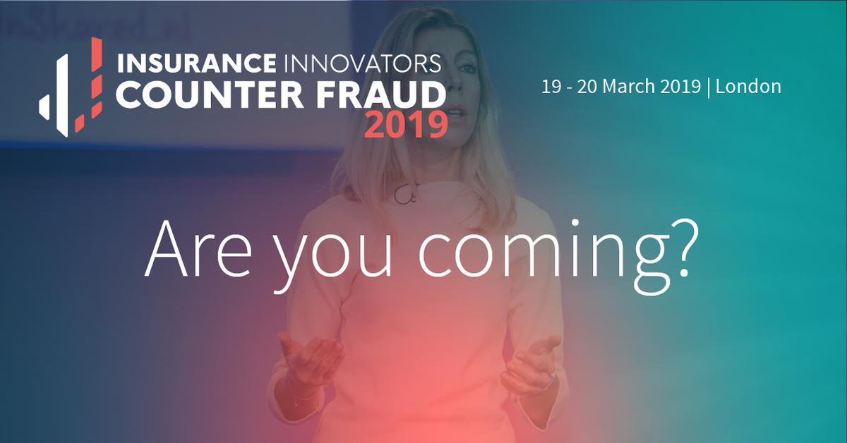 Insurance_Innov's tweet image. This is your very last chance to save £100 on tickets to Counter Fraud. Book now to hear from @uniqagroup, @HiscoxUK and @CoveaInsplc. 

bit.ly/2TEP0bL

#insurancefraud #europeaninsurance #counterfraud
