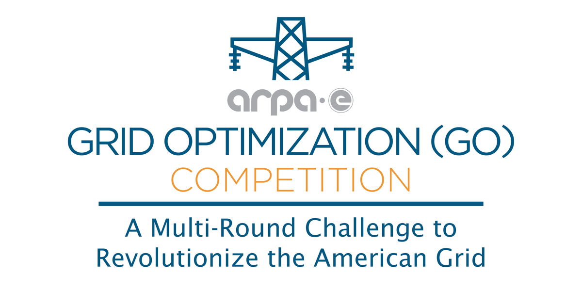 ARPAE's tweet photo. Starting @ 1PM EST: Webinar 3 on the ARPA-E Grid Optimization Competition: https://t.co/nOPdkh8x7h #GOCompetition https://t.co/I6xuqCGMLQ