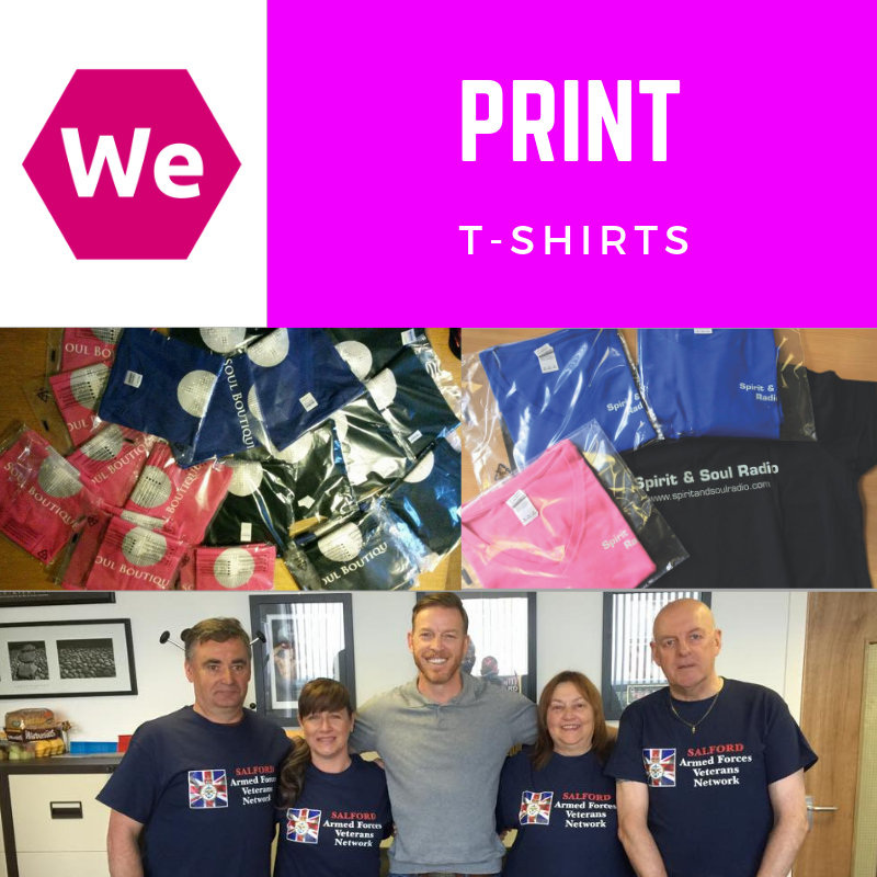 WePrintDesign's tweet image. PRINTED T-SHIRTS
Contact us today on: 0161 507 2170
info@weprintanddesign.co.uk
weprintanddesign.co.uk
#print #tshirt #promotionalmerchandise #networking #printing #manchester #branding #business #tee