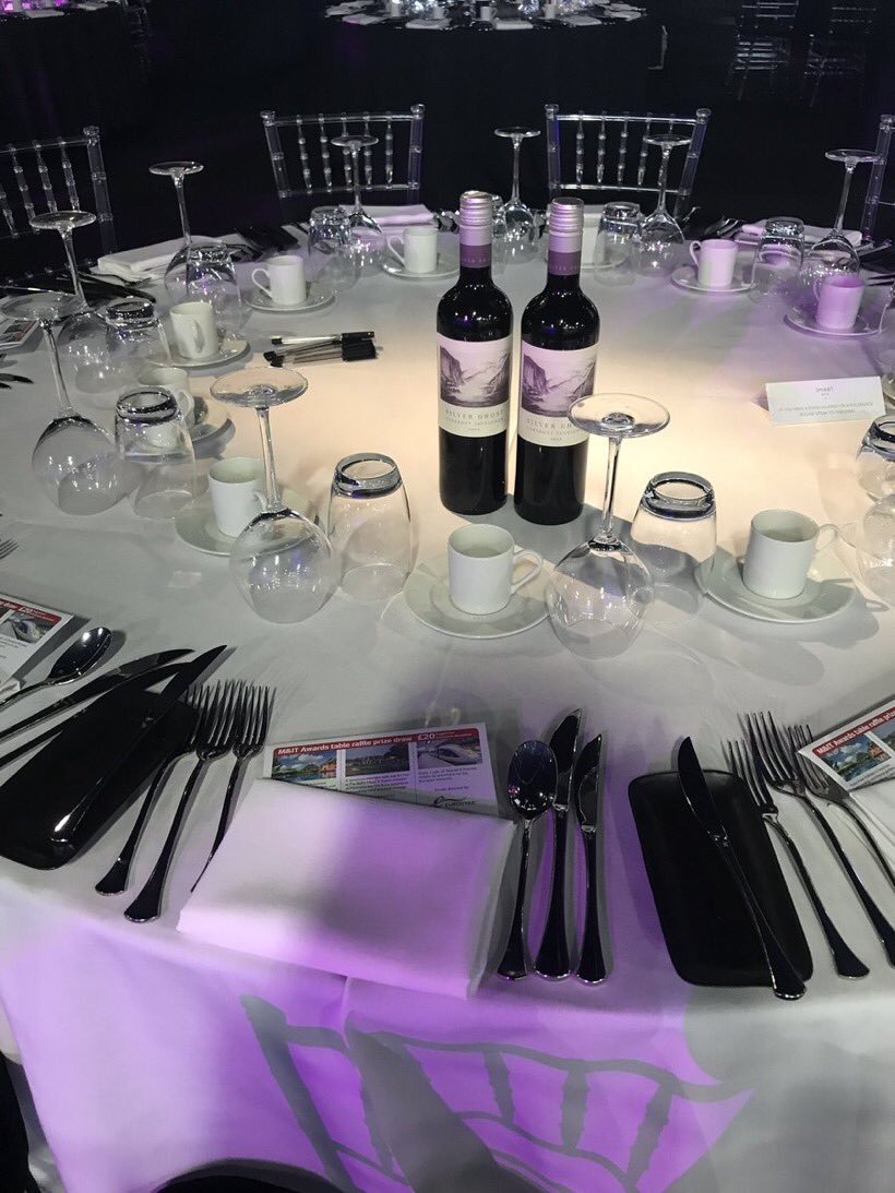 All set for the  #MITAwards2019 were up for Best Event Provider, the seventh year we have been nominated, winning gold twice, fingers crossed