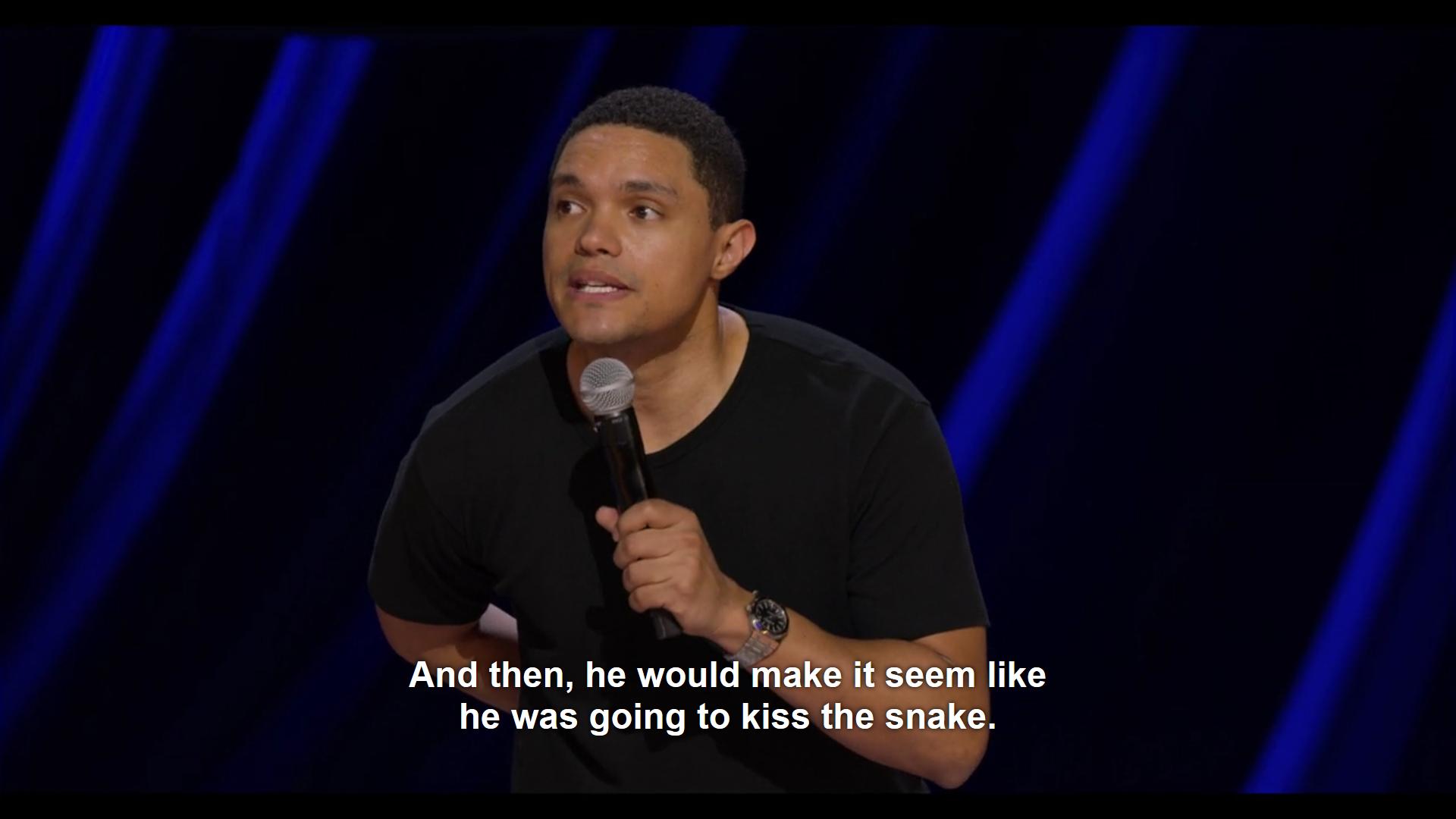 Trevor Noah - snake story
