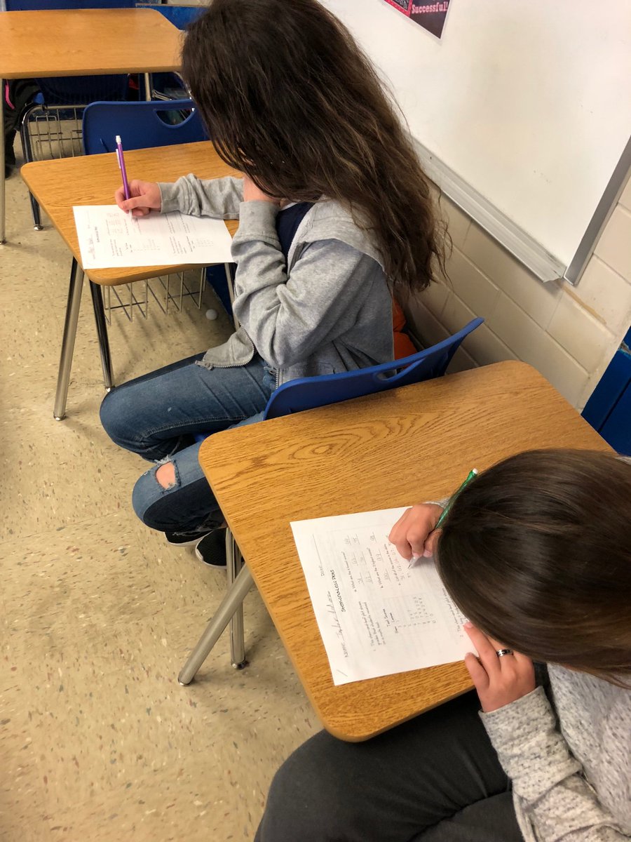 jlbowden5's tweet photo. Using musical chairs to practice different data displays in 6th grade Math!  #GoBeyondLampasas #BetheoneLMS  @LampasasMS https://t.co/sNpH59J2m6