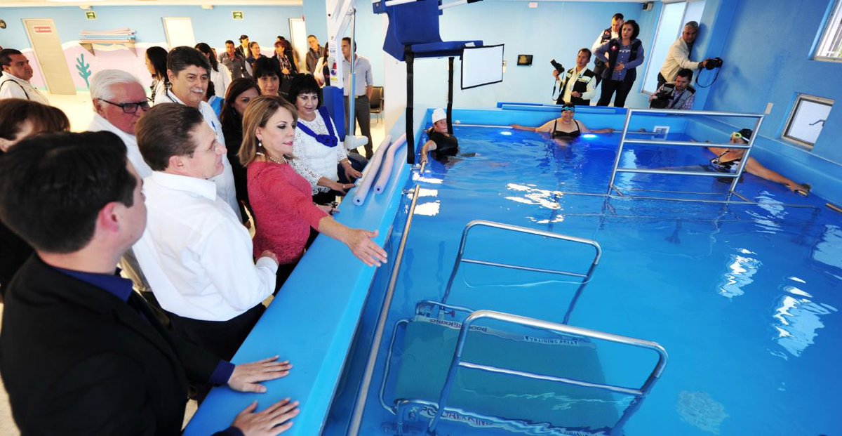 DIF_Durango's tweet photo. Con nuevo equipamiento y la construcción de un nuevo Tanque Terapéutico en el Centro de Rehabilitación y Educación Especial (CREE) en la capital y Gómez Palacio, Durango se consolida como un estado referente en materia de rehabilitación. https://t.co/ho9II5Q5tW