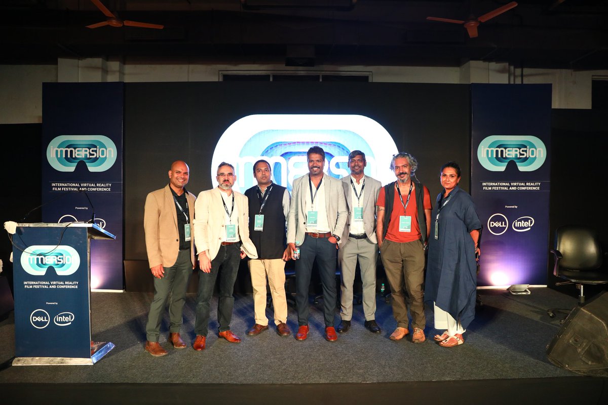 immersionvrfest's tweet photo. Thank you for a wonderful Day 1!
We hope to see you tomorrow.
The Future Is Now.
Get Immersed.
#virtualreality #vr #augmentedreality #ar #mixedreality #immersion #fest #day1 #thankyou #vrfest #technology #media #nyuct #immerge https://t.co/K1un5HVJDq