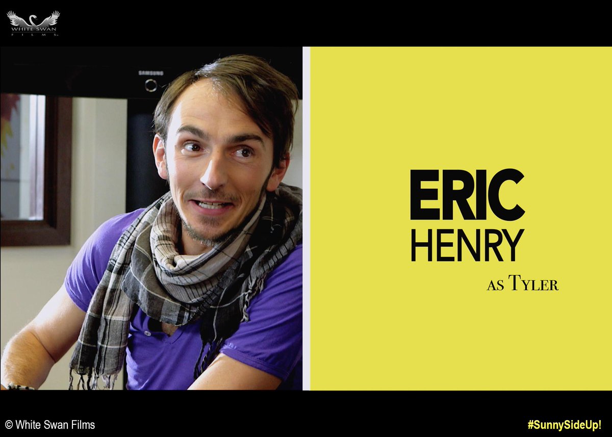 WhiteSwanFilms's tweet photo. Sunny Side Up! pilot is proud to introduce Eric Henry in the role of "Tyler".  A White Swan Films Production, now available for your consideration.
#pilotseason  #whiteswanfilms  #sunnysideup!  #erichenry  #netflix  #hulu  #amazon https://t.co/9ZZL0FCrpv