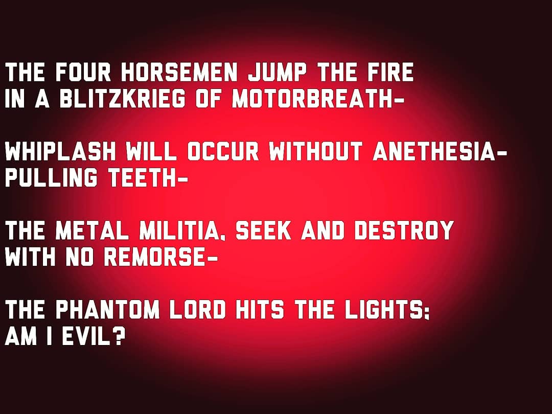 PhotographyGig's tweet photo. @metallica #killemall (1983)
This #album was my introduction into #heavymetal!! 
#songtitles #albums #music #songs #poem #poems #poetry #poet #artist #mindtherapy #metallica #metal https://t.co/GR9zCL7RJV