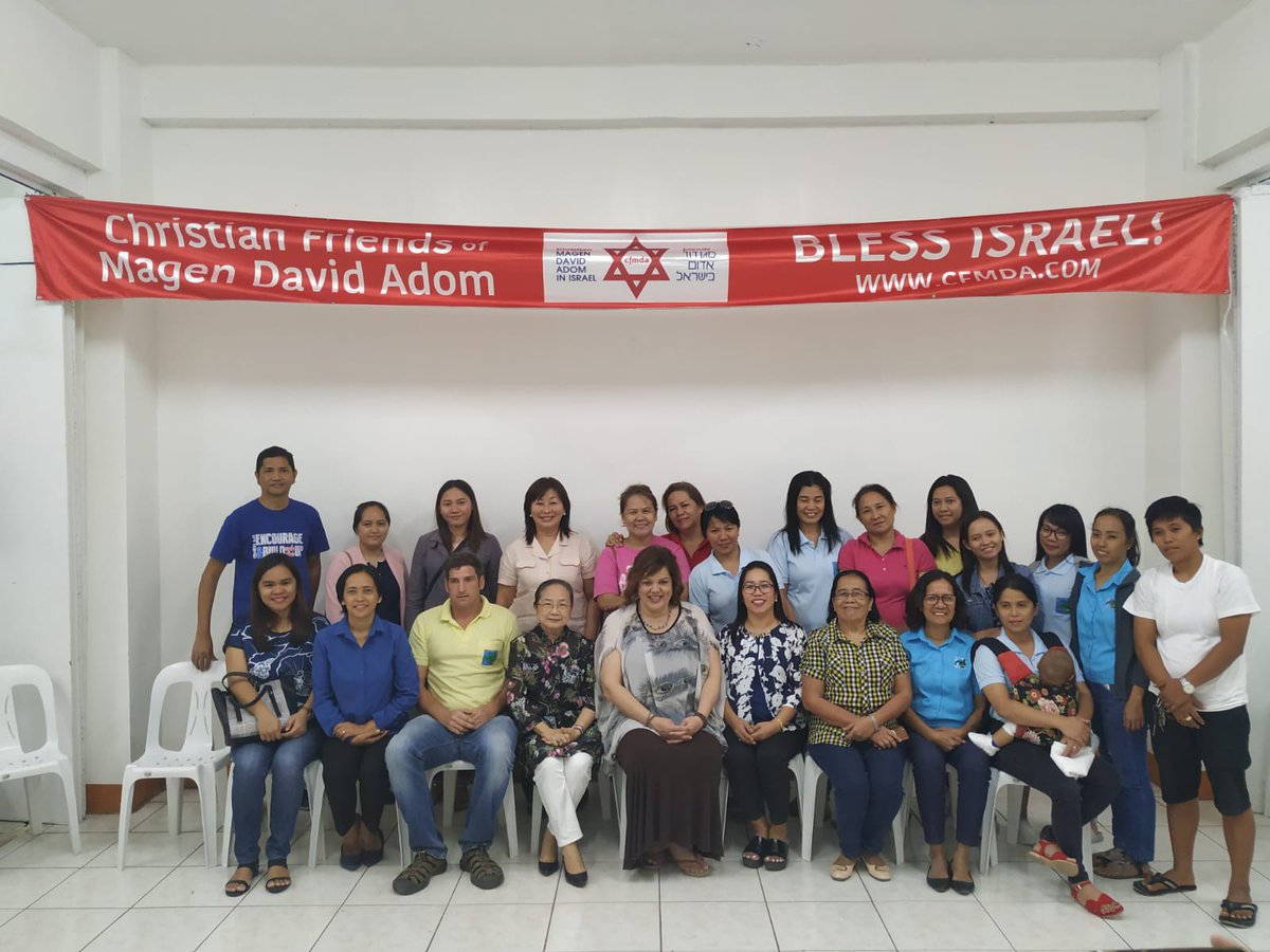 cfmdaisrael's tweet photo. #ShabbatShalom from #CFMDA in #Manila, the #Philippines. https://t.co/WSjpkM9TA0