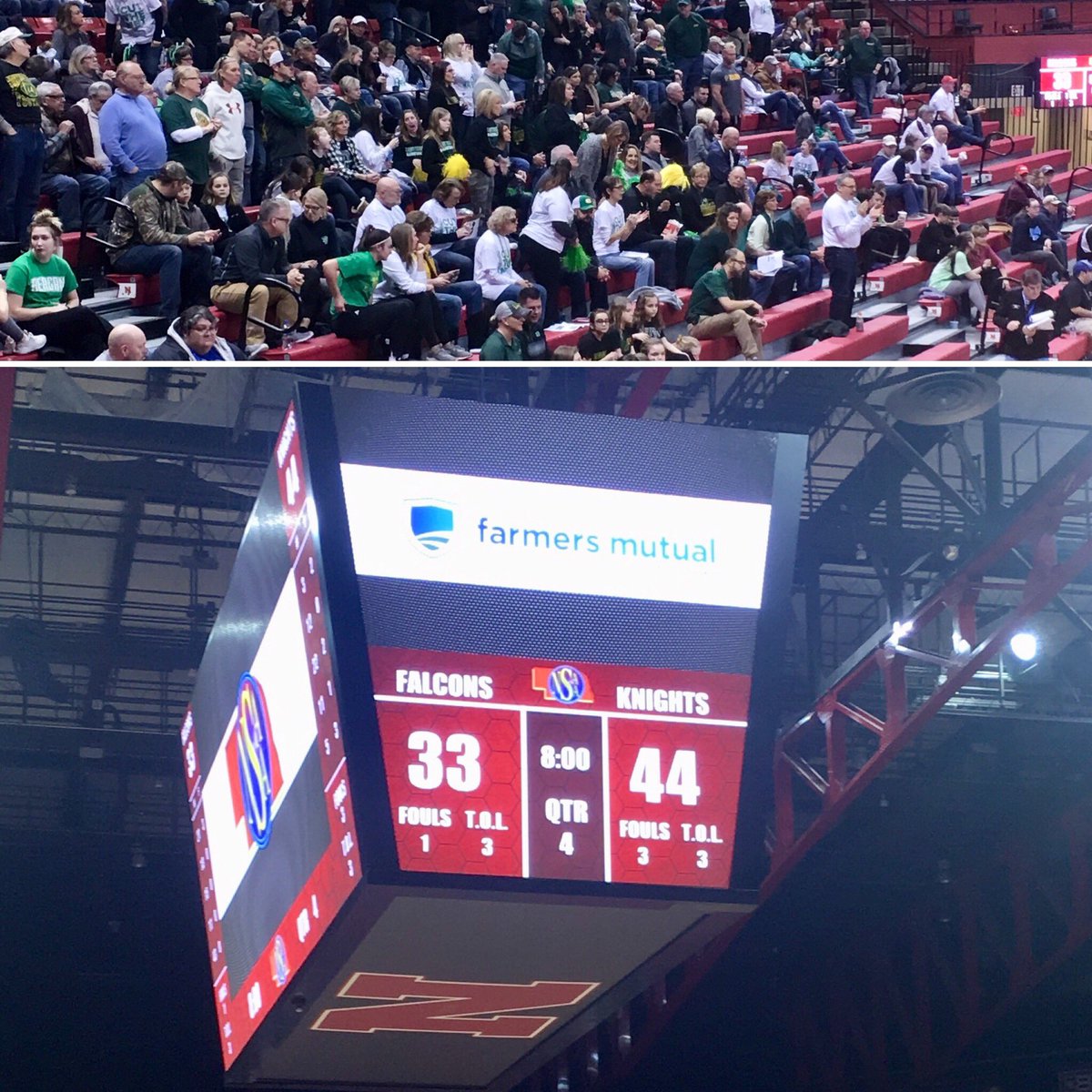 BHSKnightWatch's tweet photo. End of 3rd Quarter: Knights lead by 11. Let’s go, @BerganGirlsBB #knightstakestate https://t.co/esWRqYq4iy