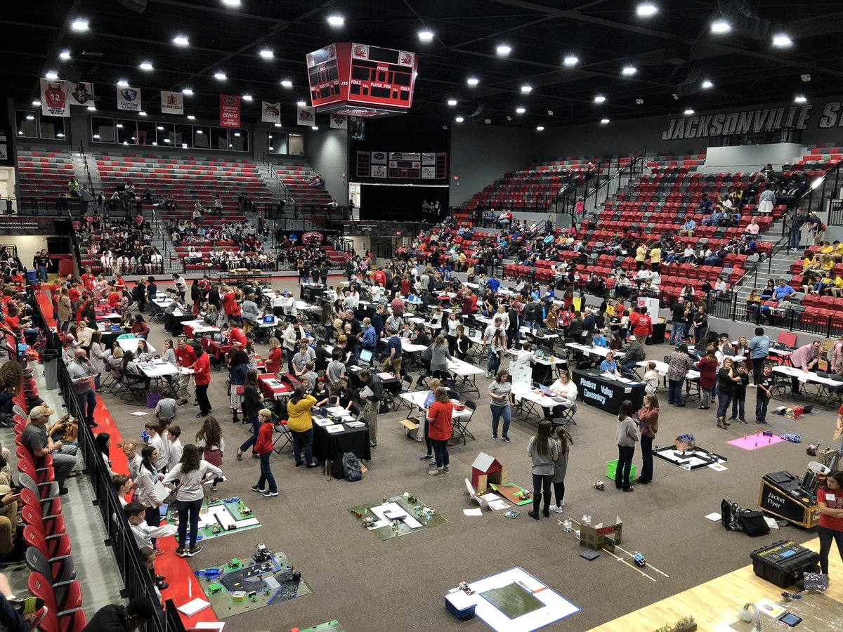 Strong presence from <a href="/ocsjackets/">Oxford City Schools</a> at the regional tech fair today! Good luck <a href="/youngb2_edu/">Britt Young</a> and the rest of the jackets today!