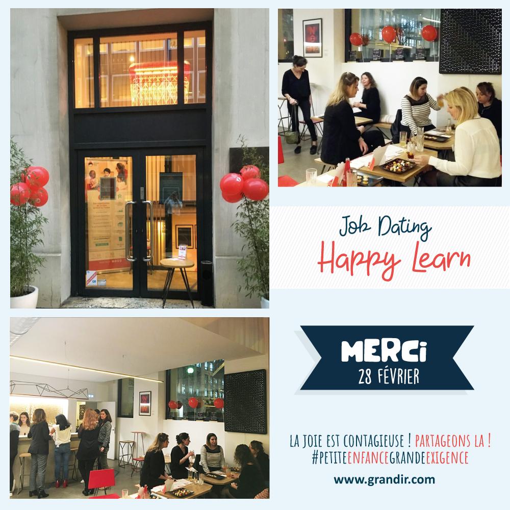 Creches_LPCR's tweet image. [#JobDatingHappyLearn] Un grand #merci à tous et toutes de votre participation à notre premier Jobdating Happy Learn de l'année :)