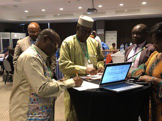 Kalugendoj's tweet photo. AfCoP President:  resource mobilization committee will be formed to address a challenge on resources for #AfCoP19 to become a leading institution on #MDfR in Africa @WorldBankAfrica, @AfDB_Group  @ACBF_Official, @_AfricanUnion, @ECA_OFFICIAL, @UNDP @Ninsiima250, @pmanyalo https://t.co/3J025Cxzyq
