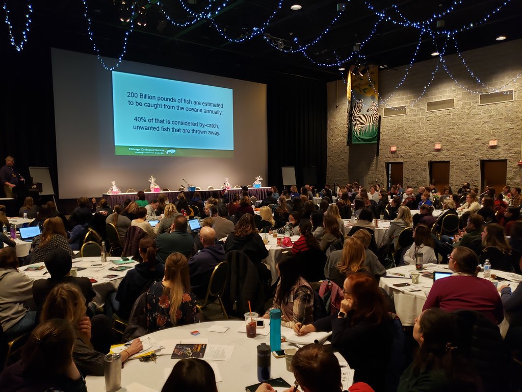 krademaker's tweet photo. Our 4th annual Life Science Institute today at the Brookfield Zoo. Love this @ISTA_IL sponsored event. So amazing to network with so many Illinois educators and share our work. #ngss #NGSSchat #LSI19 https://t.co/53XTJh0IvG