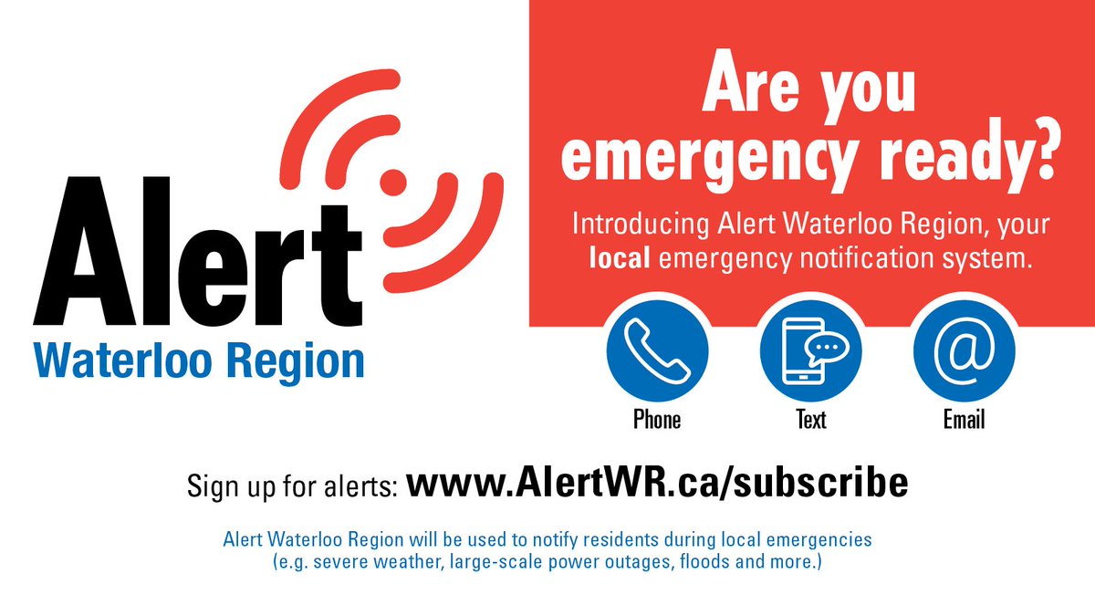 Region of Waterloo on Twitter "Are you emergency ready? Introducing