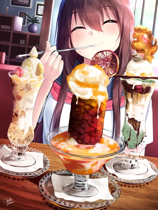 全部食うそうです(うちの子) 