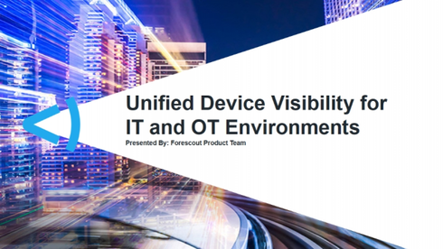 EmilyColeBrown's tweet photo. The convergence of IT &amp; OT is putting new demands on CIOs/CISOs as they're being tasked w/ protecting the entire business ecosystem, well beyond enterprise IT systems. Join @Forescout to learn how we can enable orgs to gain complete situational awareness https://t.co/NaRcHJf5Lc https://t.co/V8iIIegQSH